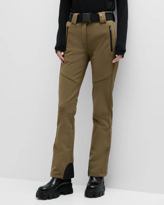Nebelhorn Belted Ski Pants with Zipper Vents